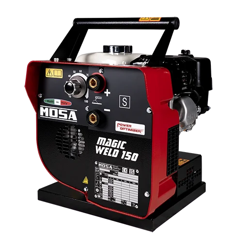 MOSA MagicWeld 150 Petrol Welder Generator available for hire from SGL Hire